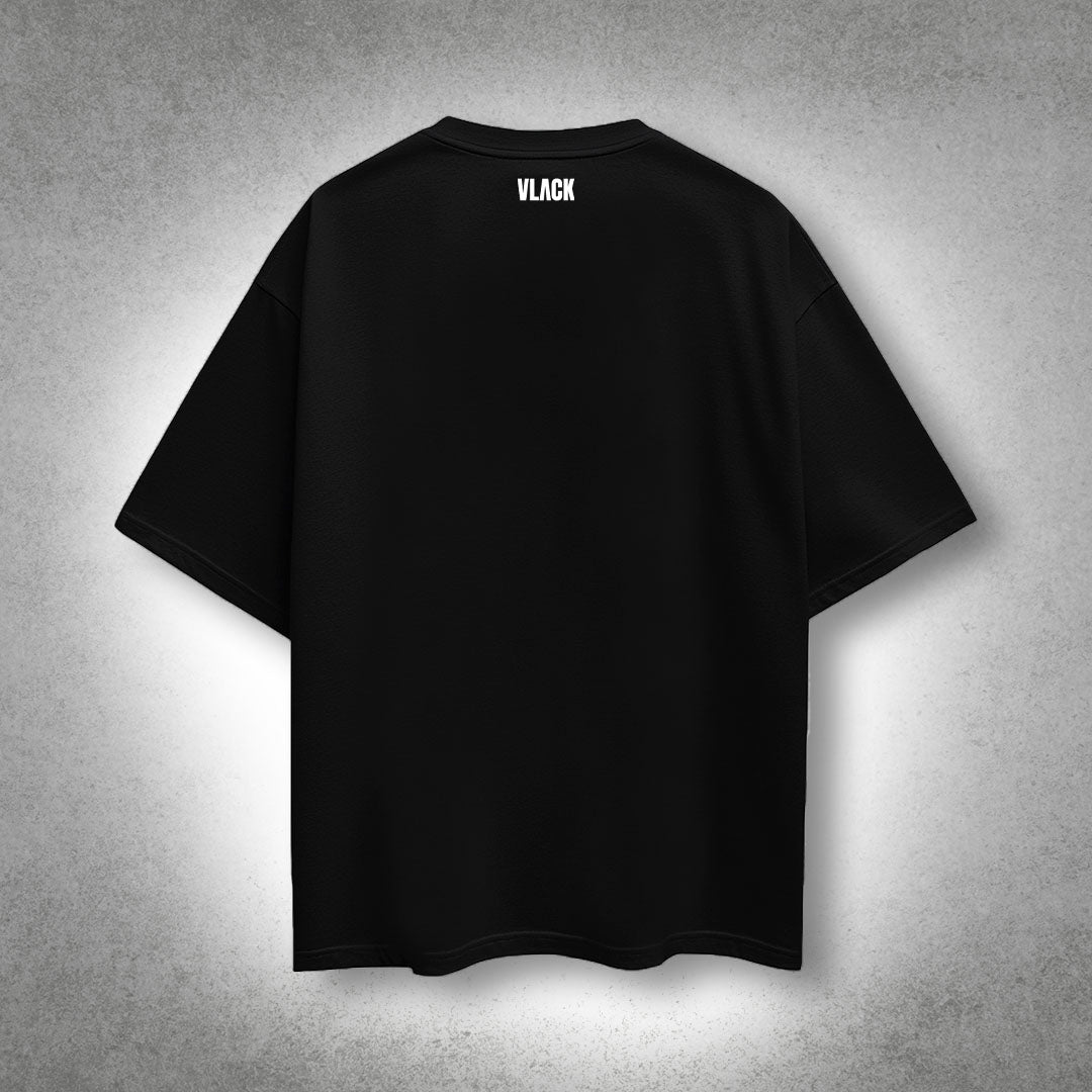 VLACK - Forged from Fire - Black Oversize T-Shirt