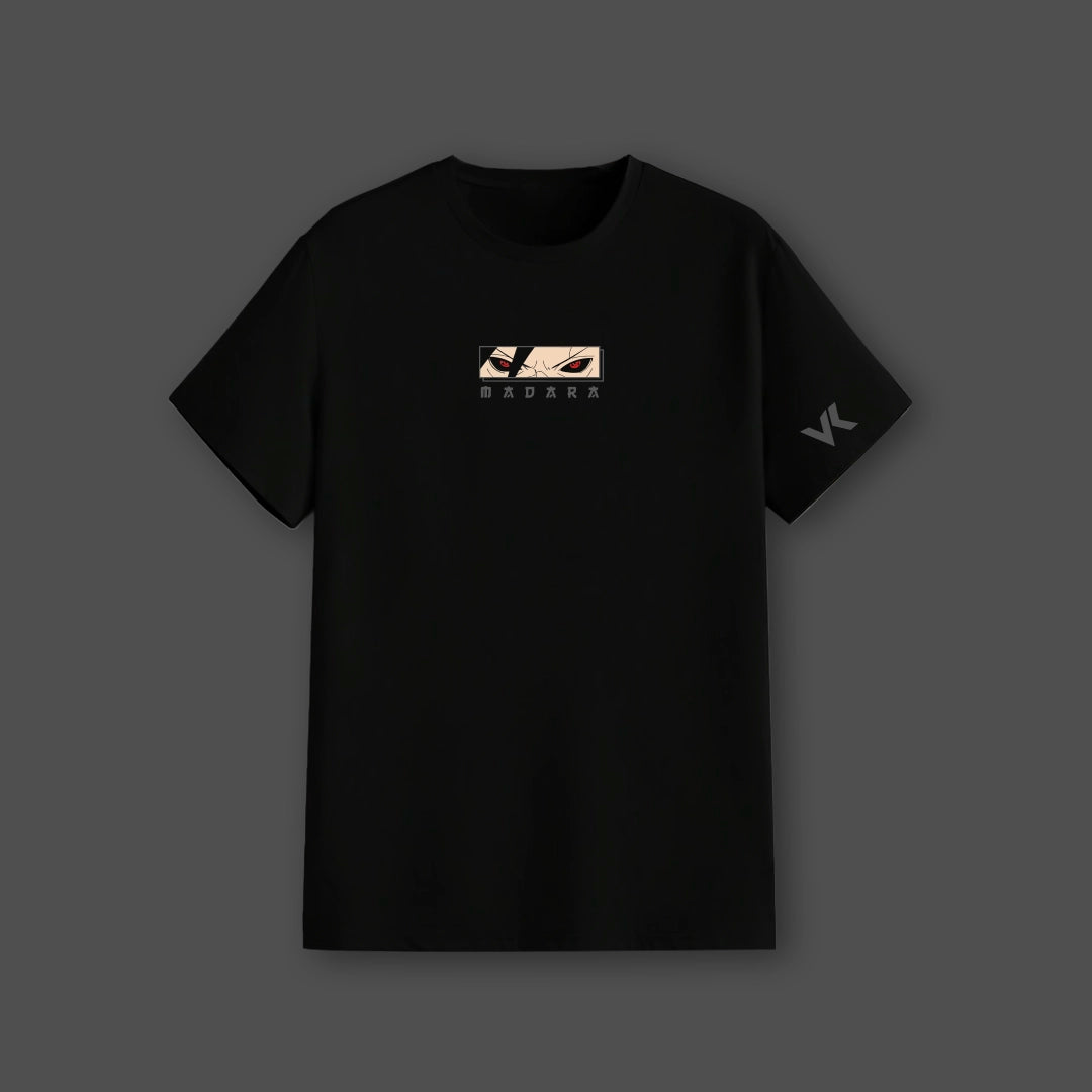 Sasuke Uchiha Sharingan – Regular Fit Black T-Shirt