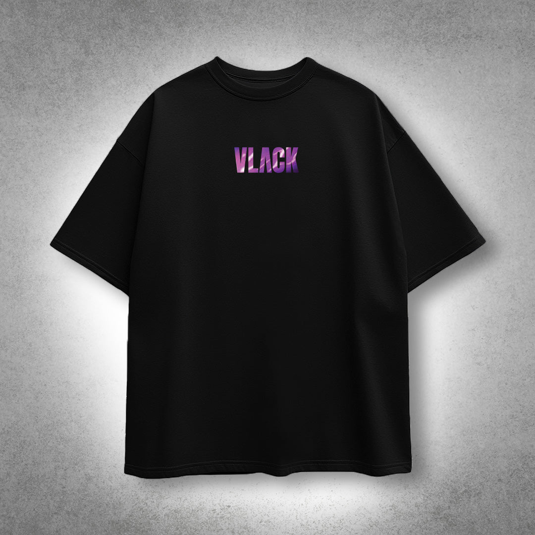 Vlack - Vegeta - Pride Reforged - Black Oversize Fit T-Shirt