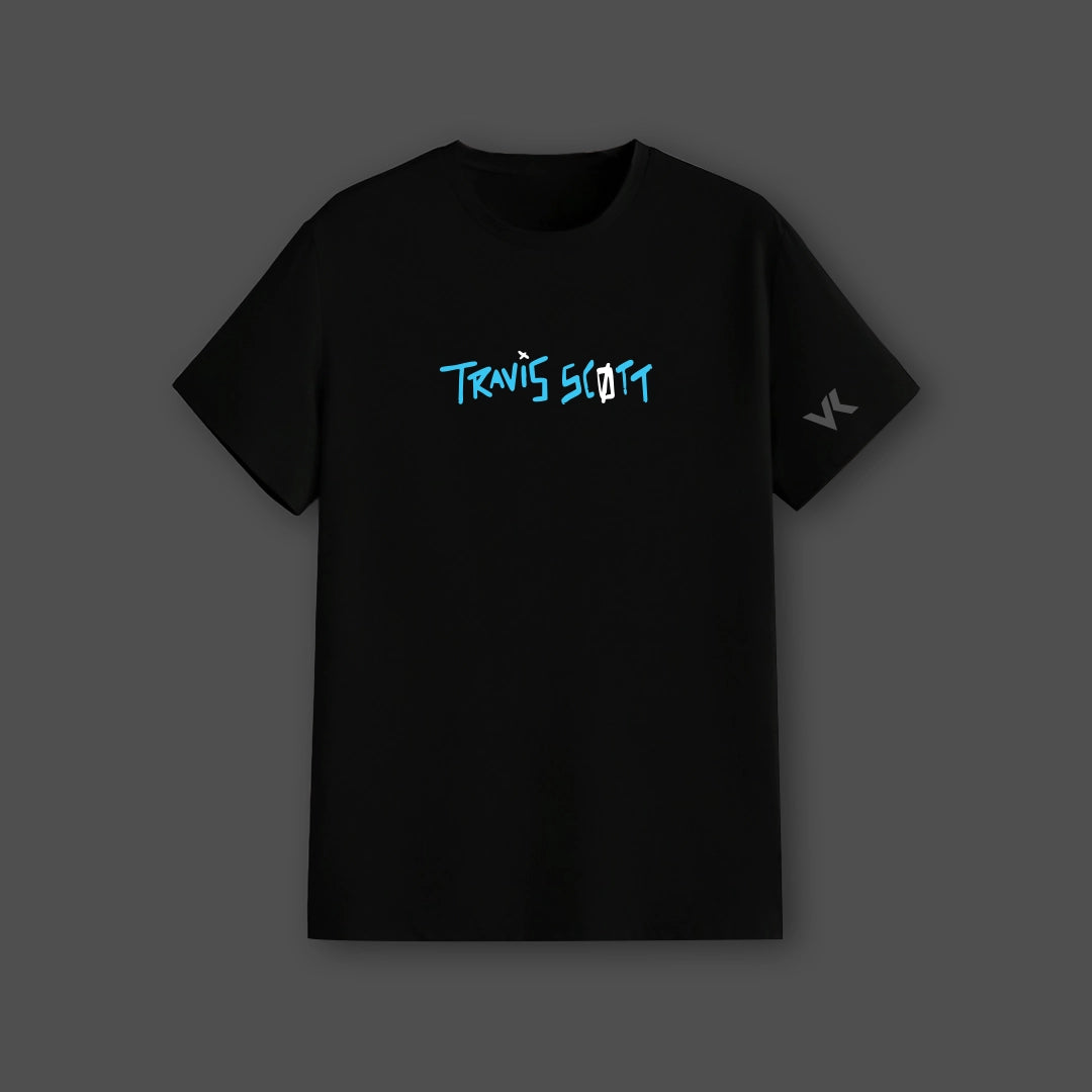 Travis Scott Astro World Regular Fit Black T-Shirt