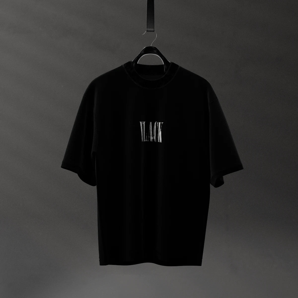 01% Club - Black Oversize Fit T-Shirt
