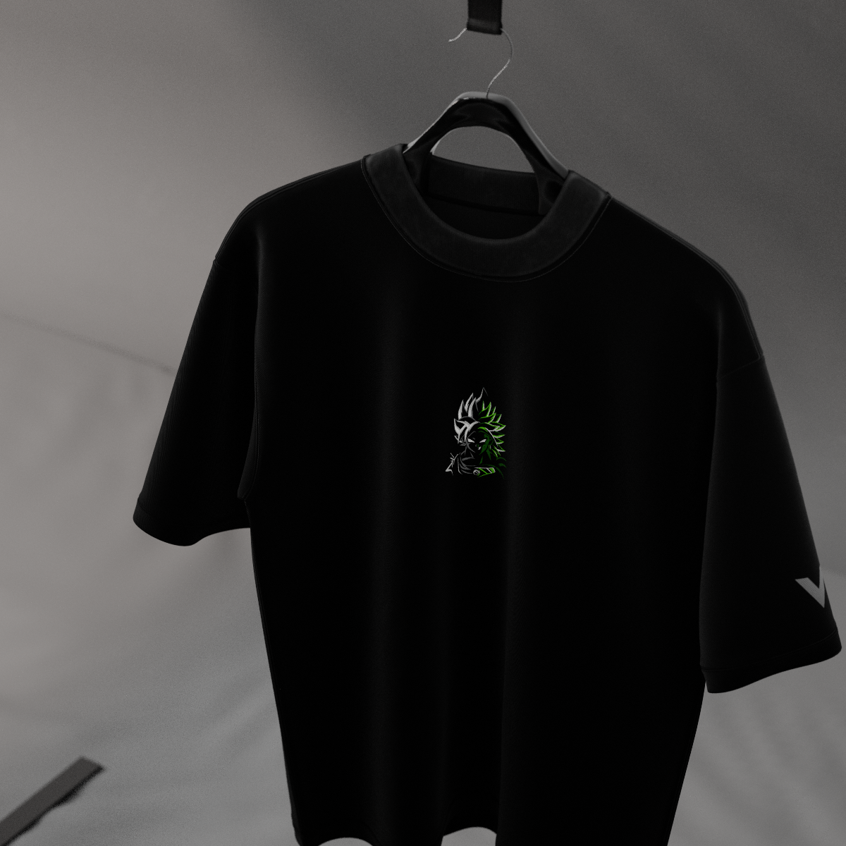 Broly Dragon Ball Z Black Oversized Fit T-Shirt