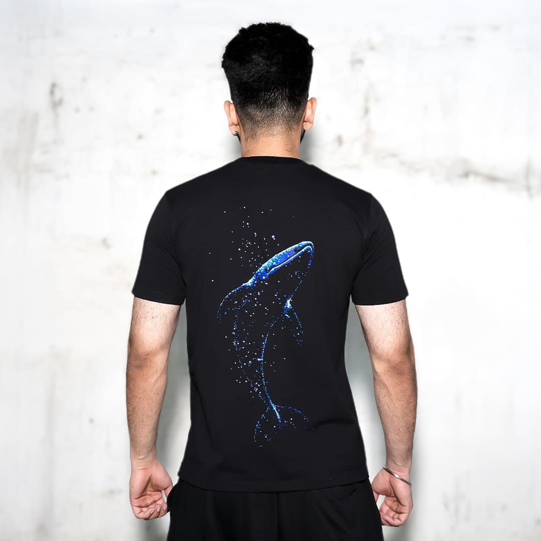 The Dark Carries Us Home – Black Regular Fit T-Shirt