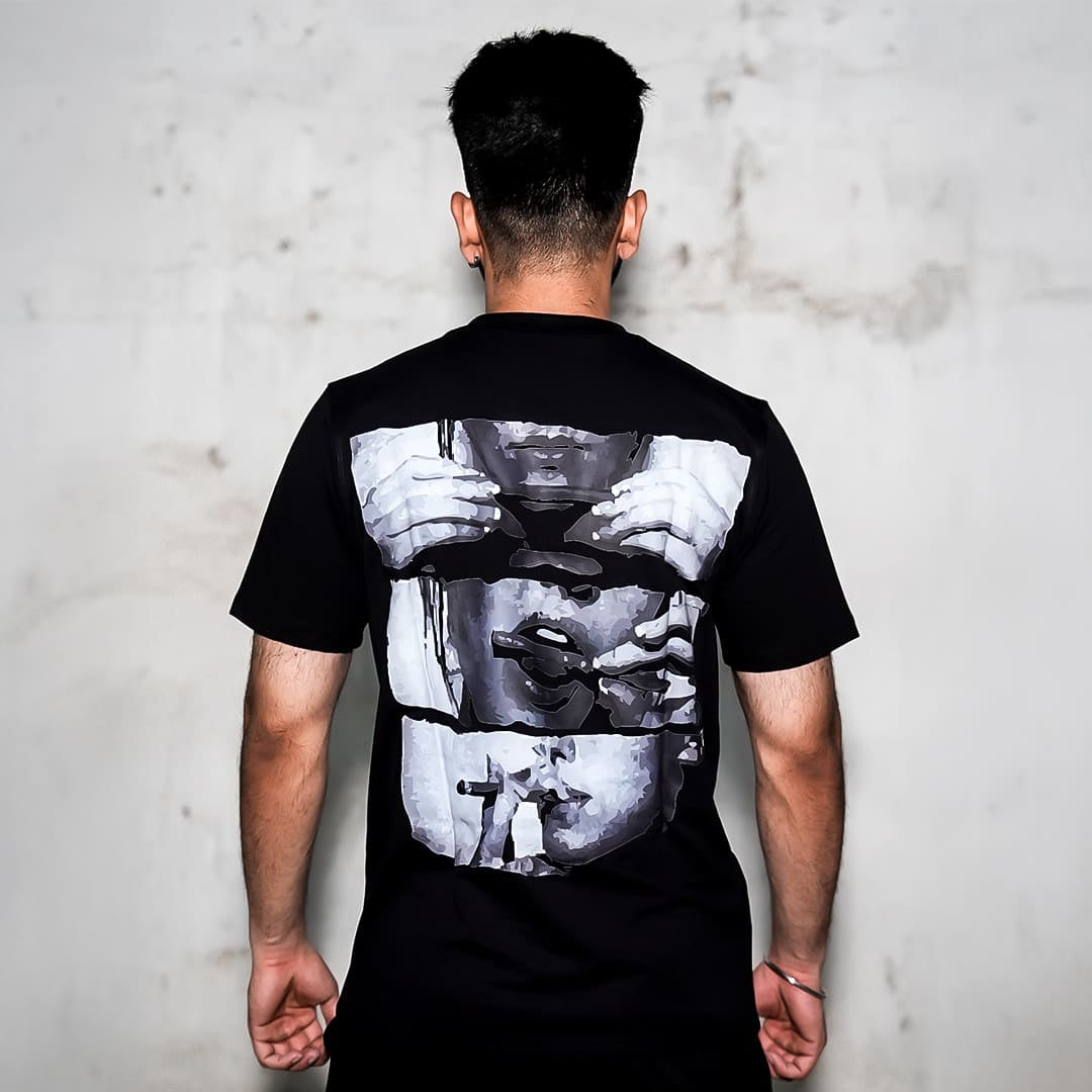 Ritual of Release - Front Puff Print - Black Regular Fit T-Shirt