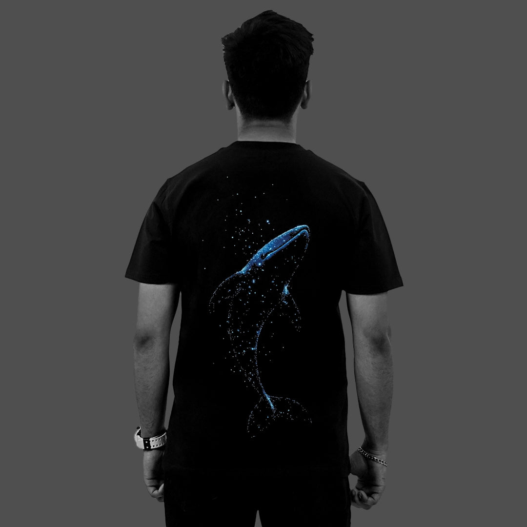 The Dark Carries Us Home – Black Regular Fit T-Shirt