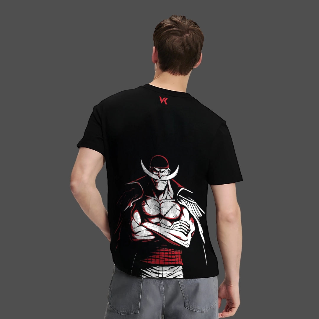 Whitebeard (Edward Newgate) Regular Fit Black T-Shirt