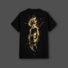 Saiyan Spark - Black Regular Fit T-Shirt