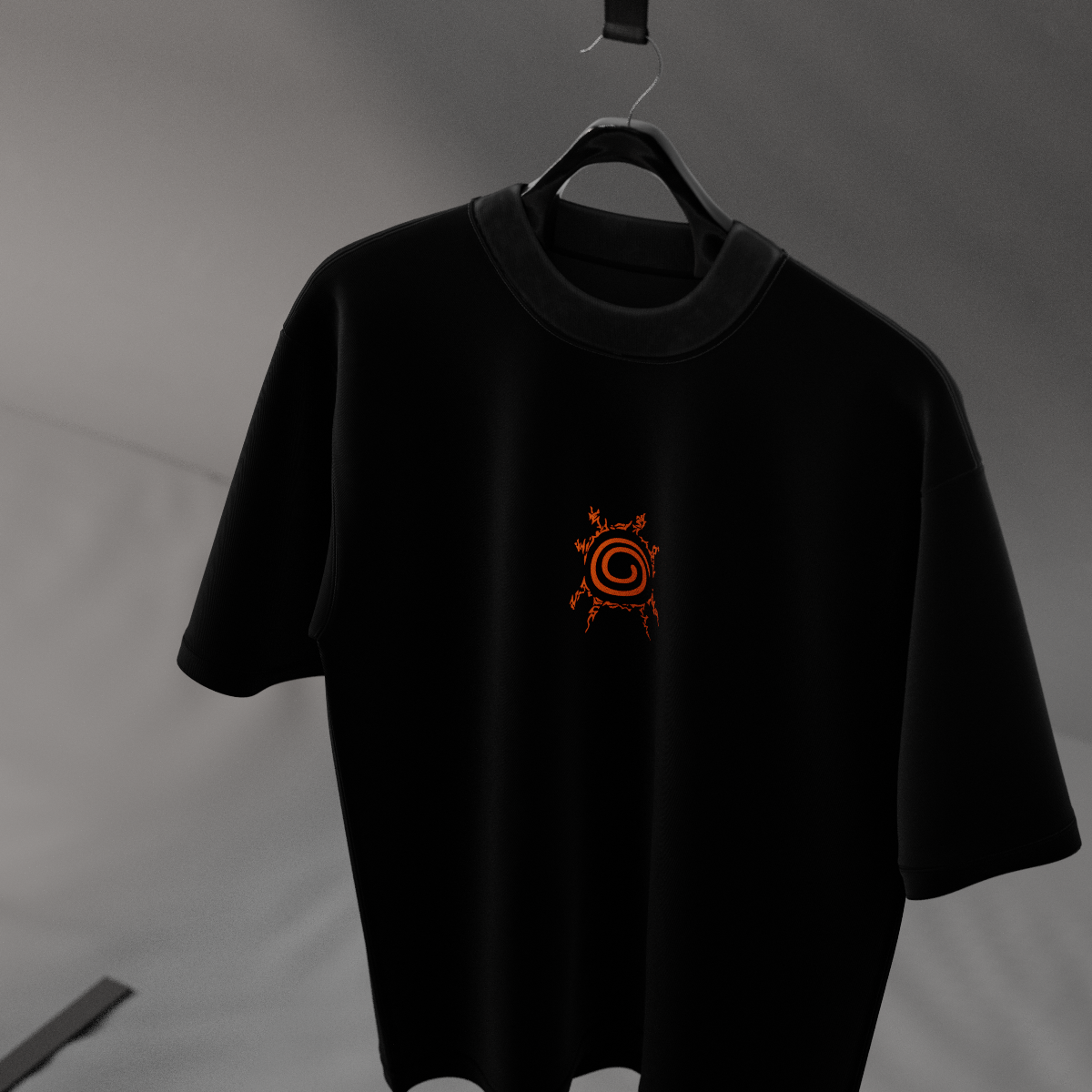 Sage Mode Naruto black t-shirt featuring a unique design for anime fans