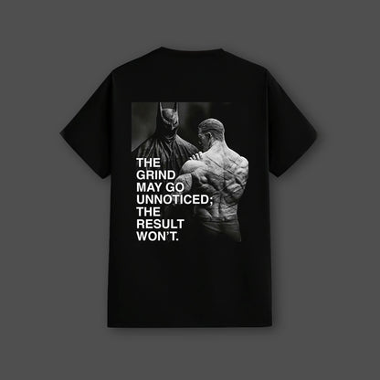 Grind Result Won't Regular Fit Black T-Shirt
