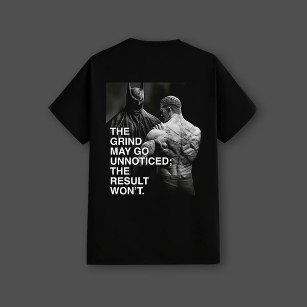 Grind Result Won't Regular Fit Black T-Shirt