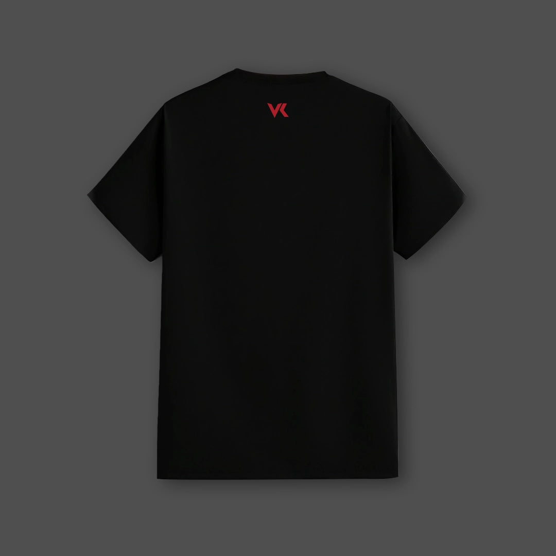 It's All Lies Darling Regular Fit Black T-Shirt