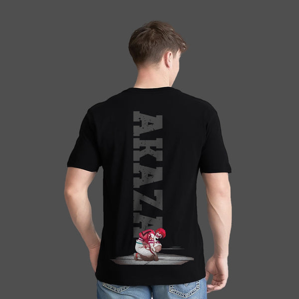 Akaza Is Back Demon Slayer Black Regular Fit T-shirt