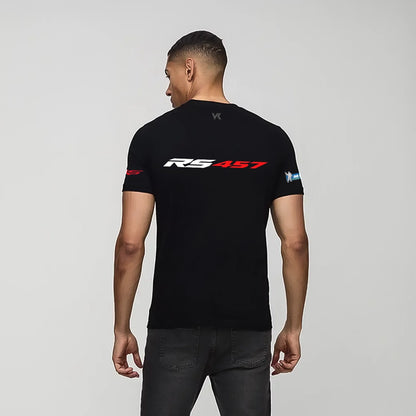 Vlack Aprillia RS457 Black Regular Fit Tshirt