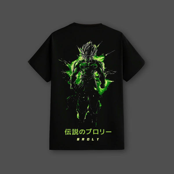 Broly Dragon Ball Z Black Regular Fit T-Shirt
