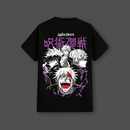 Satoru Gojo Limitless – Regular Fit Black T-Shirt