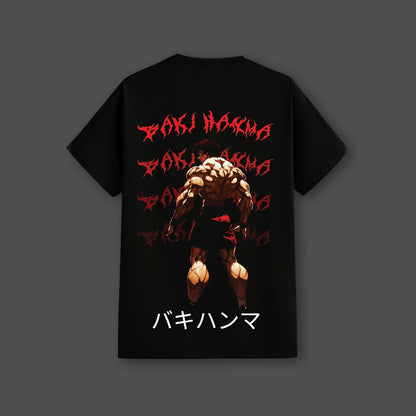 Baki Hanma Baki Black Regular Fit T-Shirt