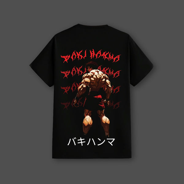 Baki Hanma Baki Black Regular Fit T-Shirt