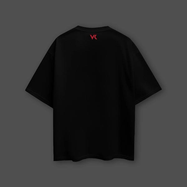 It's All Lies Darling Oversized Fit Black T-Shirt - 2