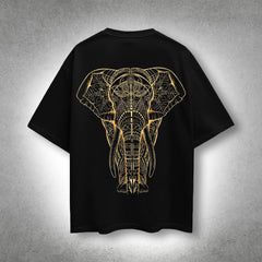 VLACK - Majestic Spirit - Black Oversize T-Shirt