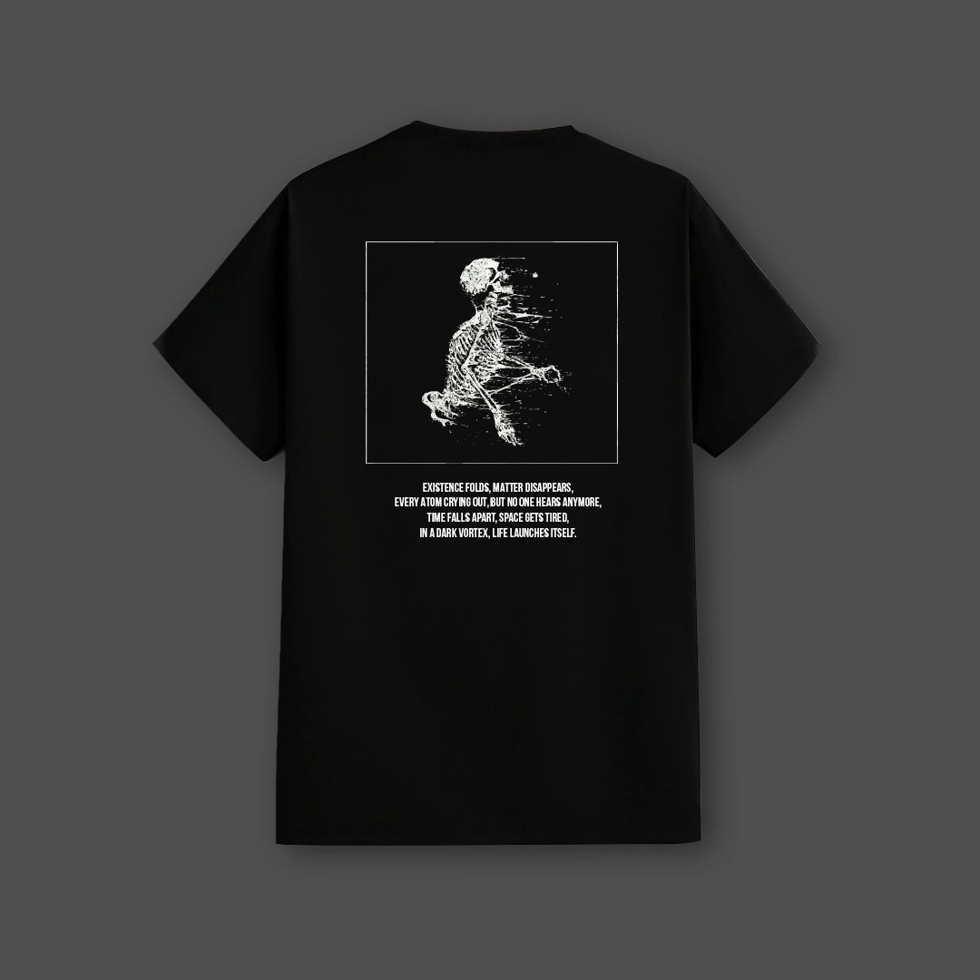 Vlack Void Black Regular Fit Tshirt