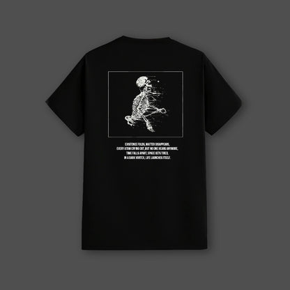 Vlack Void Black Regular Fit Tshirt