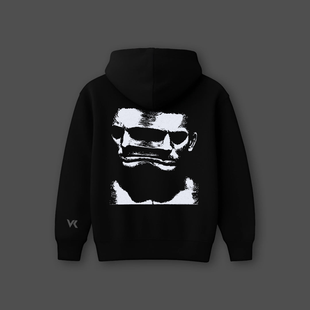 Vlack Anticipation Black Oversized Hoodie