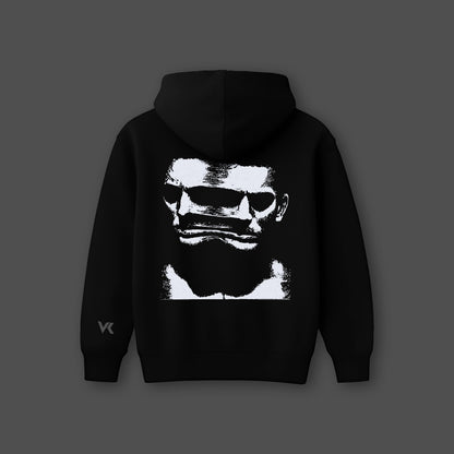 Vlack Anticipation Black Oversized Hoodie