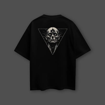 Vlack The Eyes Of Sorrow Black Oversized Fit Tshirt
