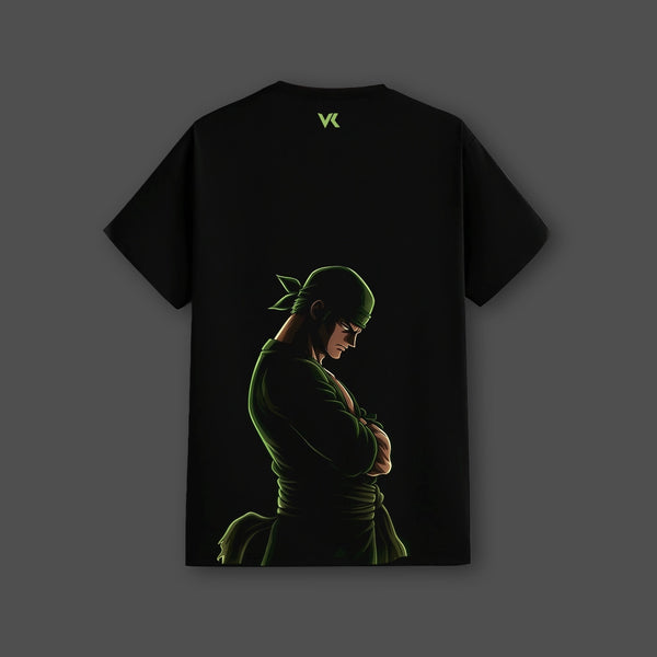 Zoro (One Piece) Regular Fit Black T-Shirt