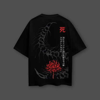 Centipede Ghoul Kaneki – Oversized Fit Black T-Shirt