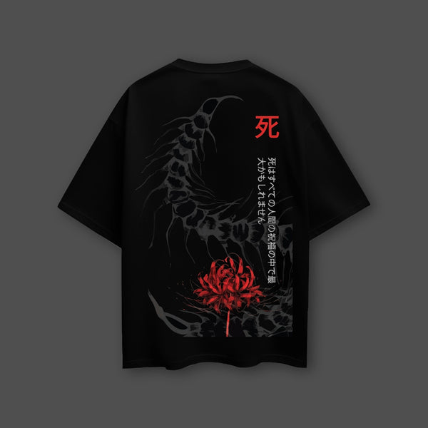 Centipede Ghoul Kaneki – Oversized Fit Black T-Shirt