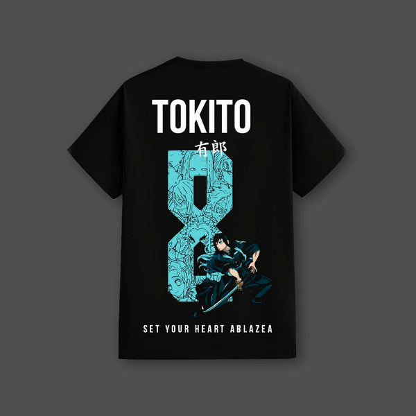 Muichiro Tokito Demon Slayer Black Regular Fit T-Shirt