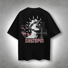 VLACK - Dystopia - Front HD Print - Oversize Fit Tshirt