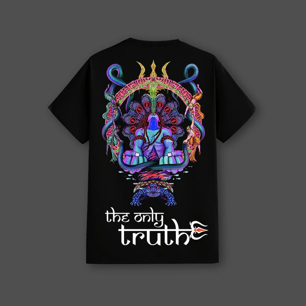 The Only Truth - Samudra Manthan - Black Regular Fit T-Shirt