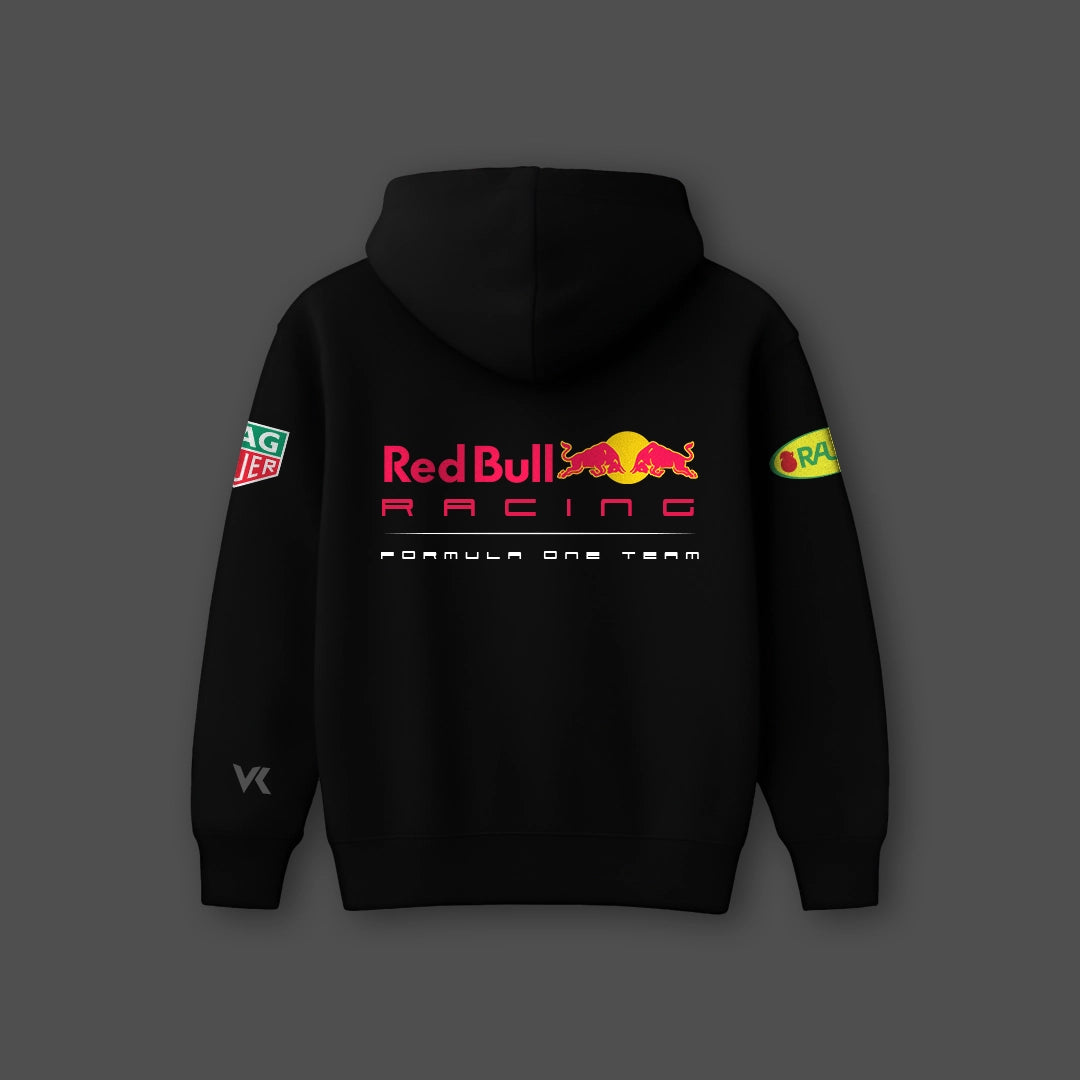 Vlack Redbull Racing Black Oversized Hoodie