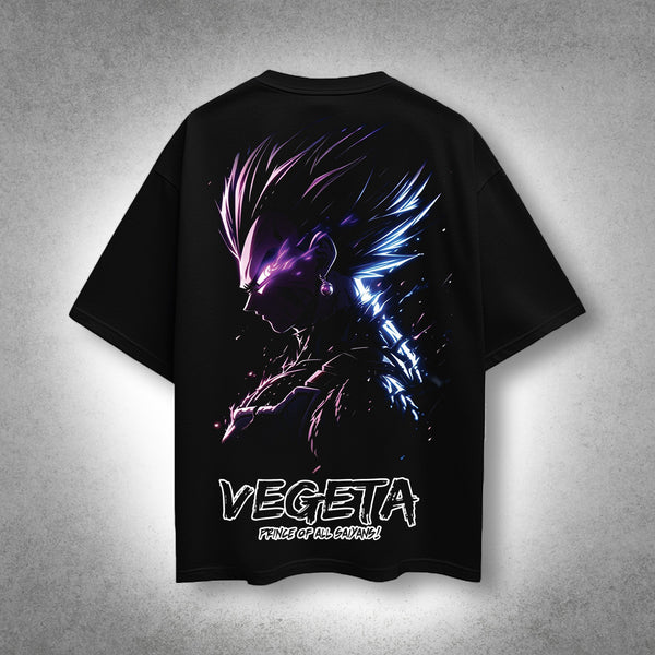 Vlack - Vegeta - Pride Reforged - Black Oversize Fit T-Shirt