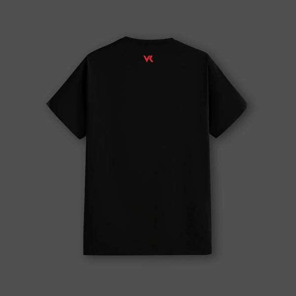 Vlack Invincible Unstoppable - Black Regular Fit T-Shirt - 2