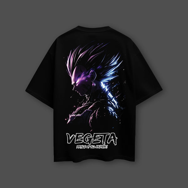 Vegeta - Pride Reforged - Black Oversize Fit T-Shirt