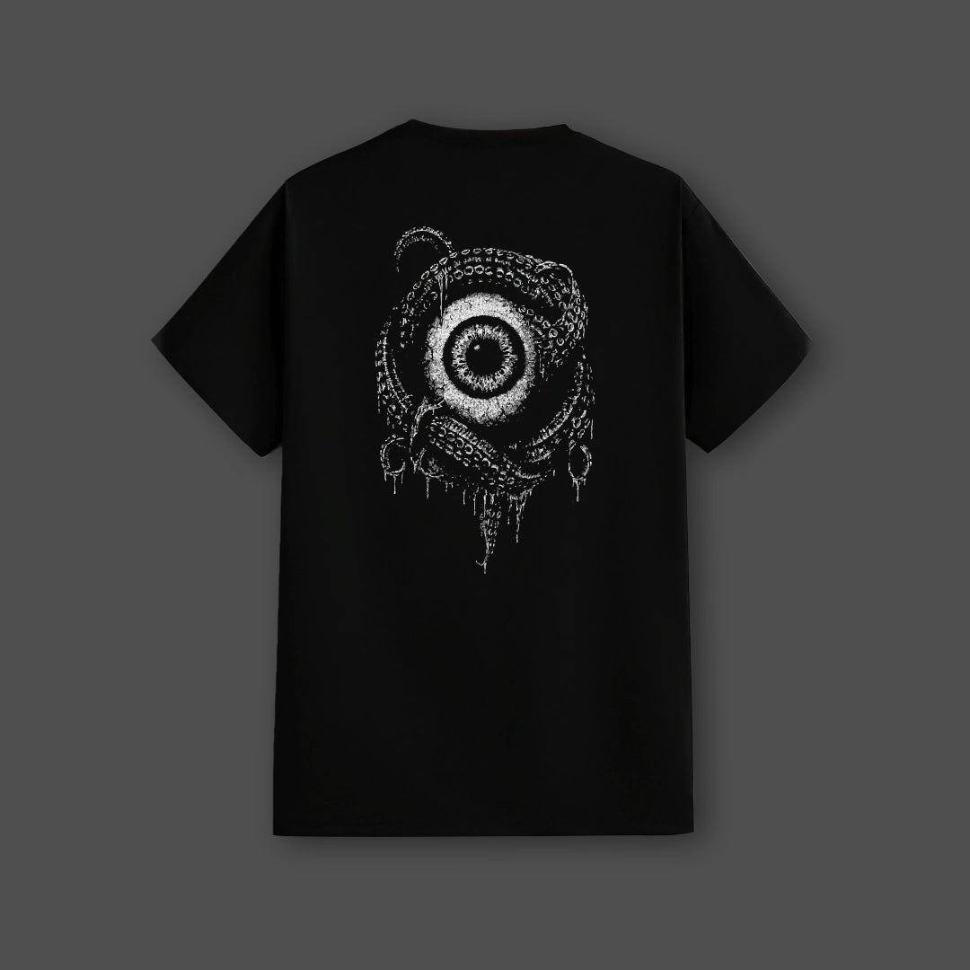 Vlack Watch You Play Black Regular Fit Tshirt