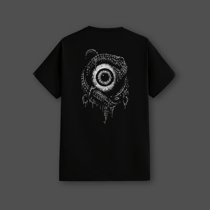 Vlack Watch You Play Black Regular Fit Tshirt