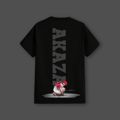 Akaza Is Back Demon Slayer Black Regular Fit T-shirt