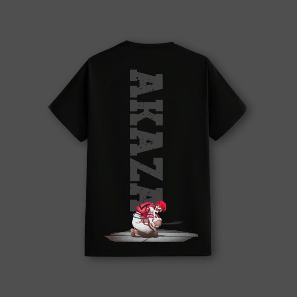Akaza Is Back Demon Slayer Black Regular Fit T-shirt