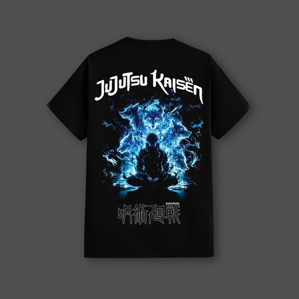 Jujutsu Kaisen - Cursed Power, Pure Focus - Black Regular Fit T-Shirt