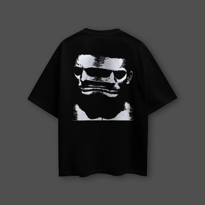 Vlack Anticipation Black Oversized Fit Tshirt