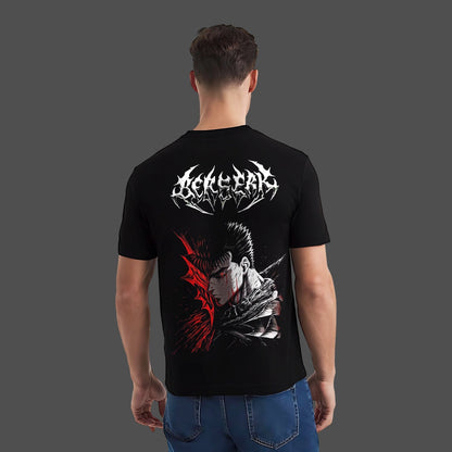 Berserk - Pain into Power - Black Regular Fit T-Shirt