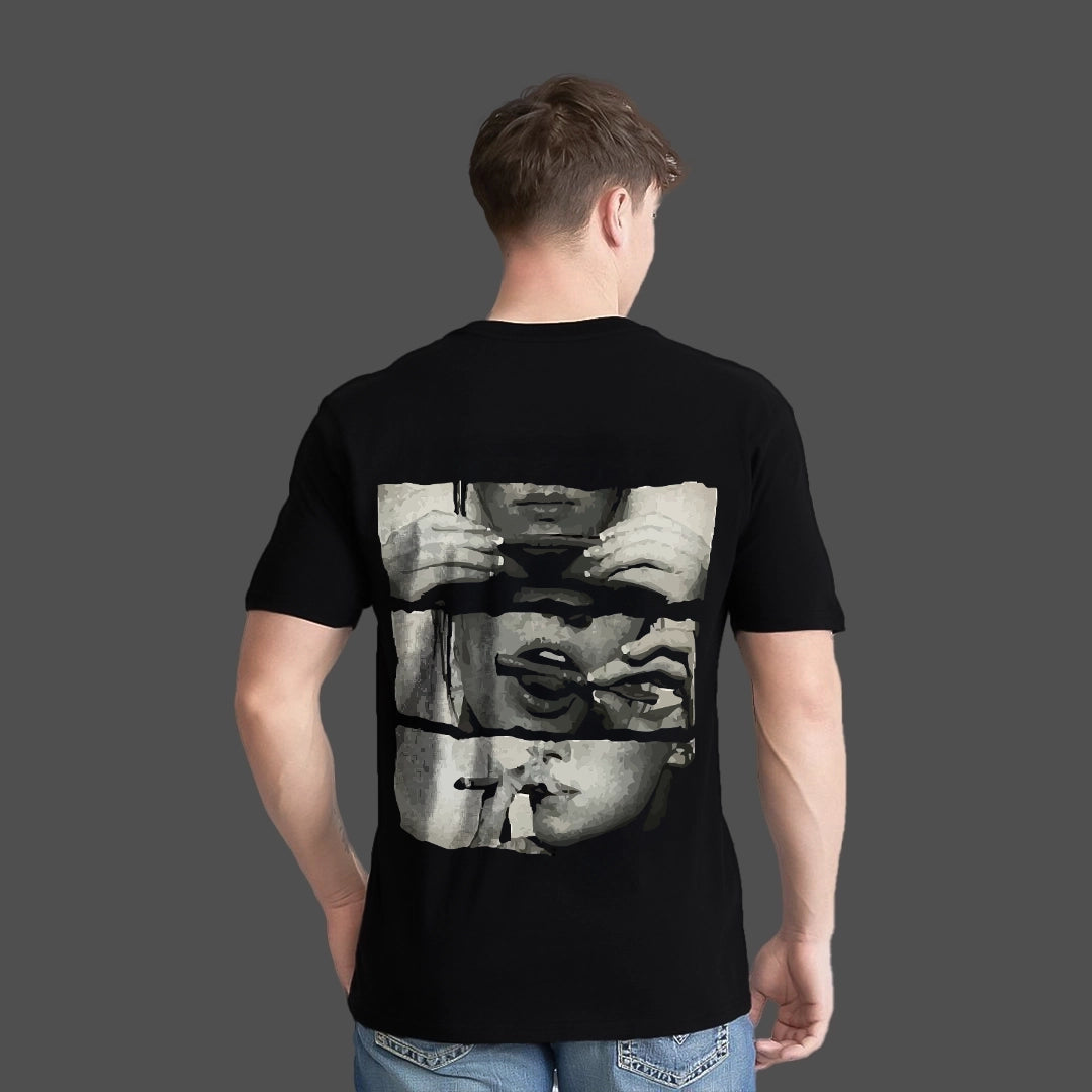 Ritual of Release - Front Puff Print - Black Regular Fit T-Shirt