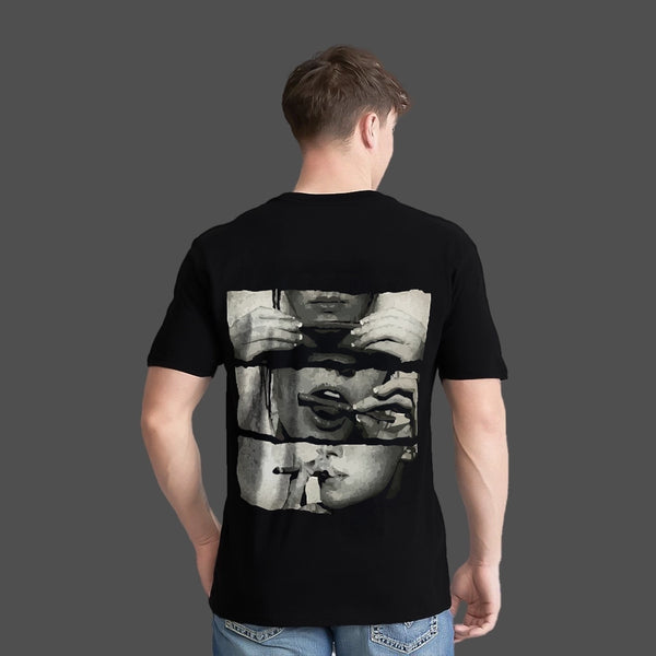 Ritual of Release - Front Puff Print - Black Regular Fit T-Shirt