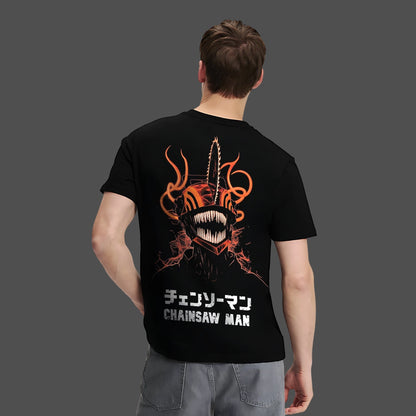 Chainsaw Man - Devil Unleashed - Black Regular Fit T-Shirt