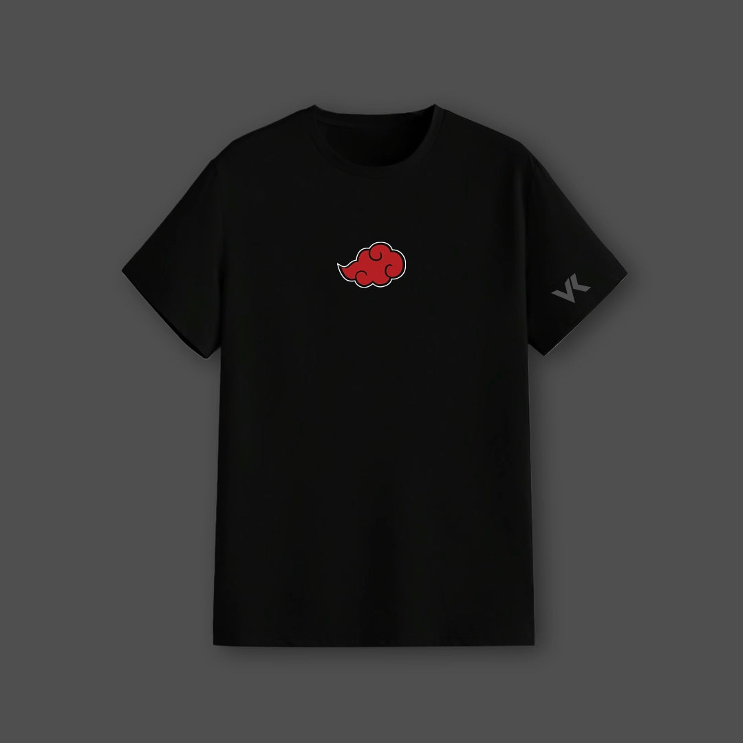 Naruto Uzumaki Kurama Mode – Regular Fit Black T-Shirt