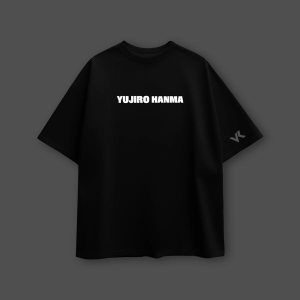 Yujiro Hanma The Ogre Black Oversized Fit T-Shirt - 2